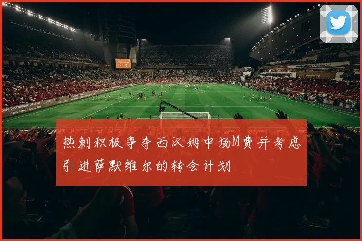 热刺积极争夺西汉姆中场M费并考虑引进萨默维尔的转会计划